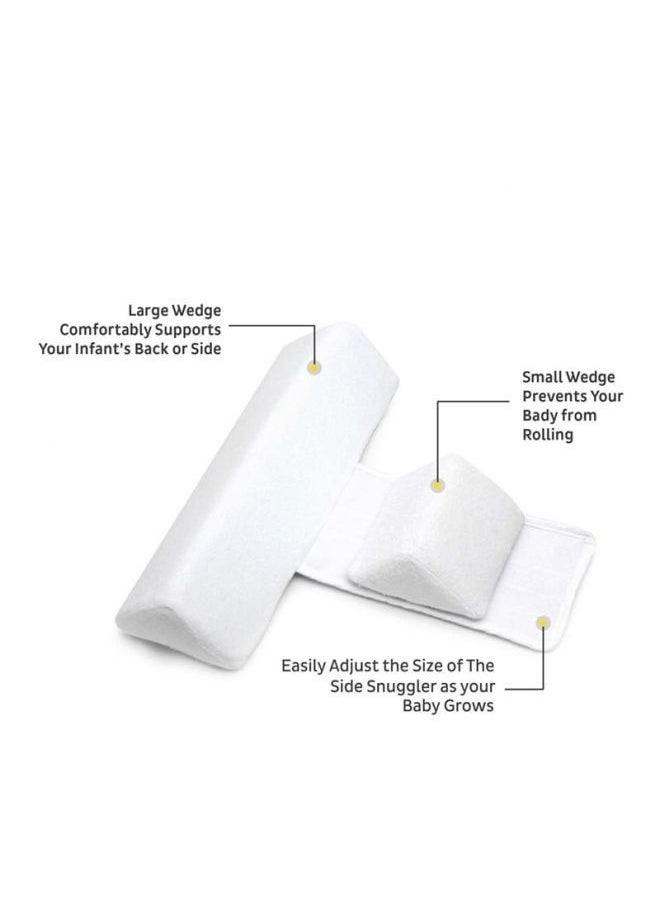 Anti-Rollover Breathable Comfortable Unique Design Side Sleeping Pillow For Baby