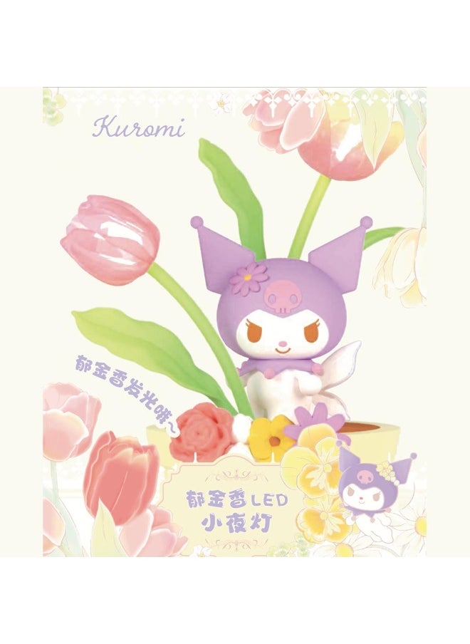 Kuromi Flower Fairy Series Tulip LED Night Light