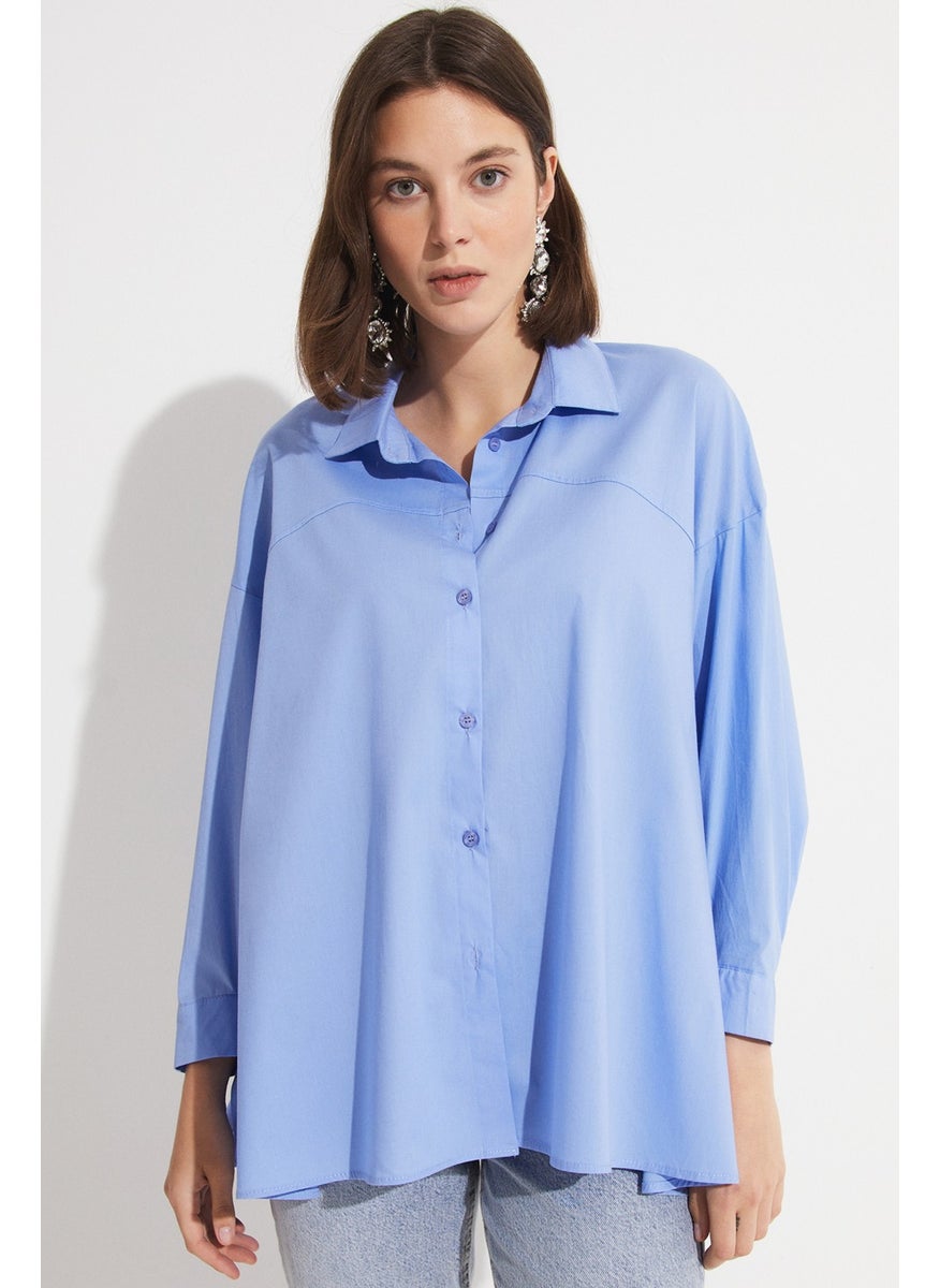 100% Cotton Stitch Detail Shirt