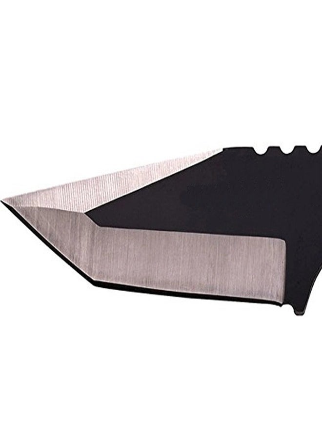 Outdoor survival with flint camping, outdoor survival diving knife