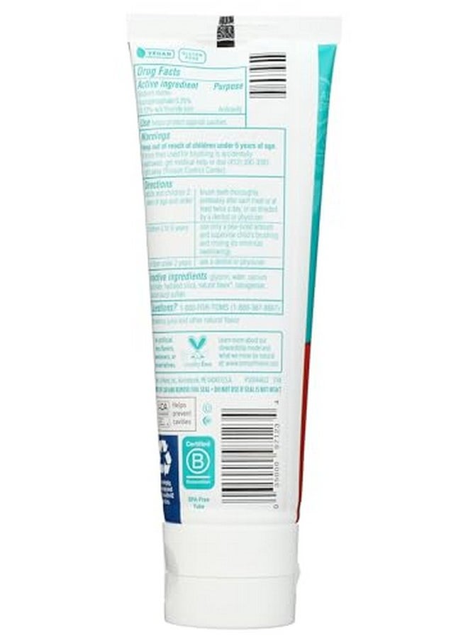 Natural Kid'S Fluoride Toothpaste, Silly Strawberry, 5.1 Oz. (Back In Original Formula)