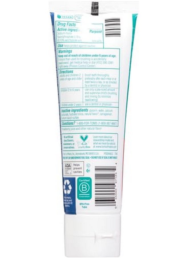 Natural Kid'S Fluoride Toothpaste, Silly Strawberry, 5.1 Oz. (Back In Original Formula)