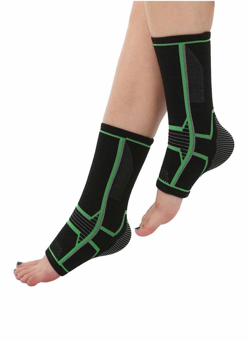 1 Pairs Ankle Brace Compression Support Sleeve