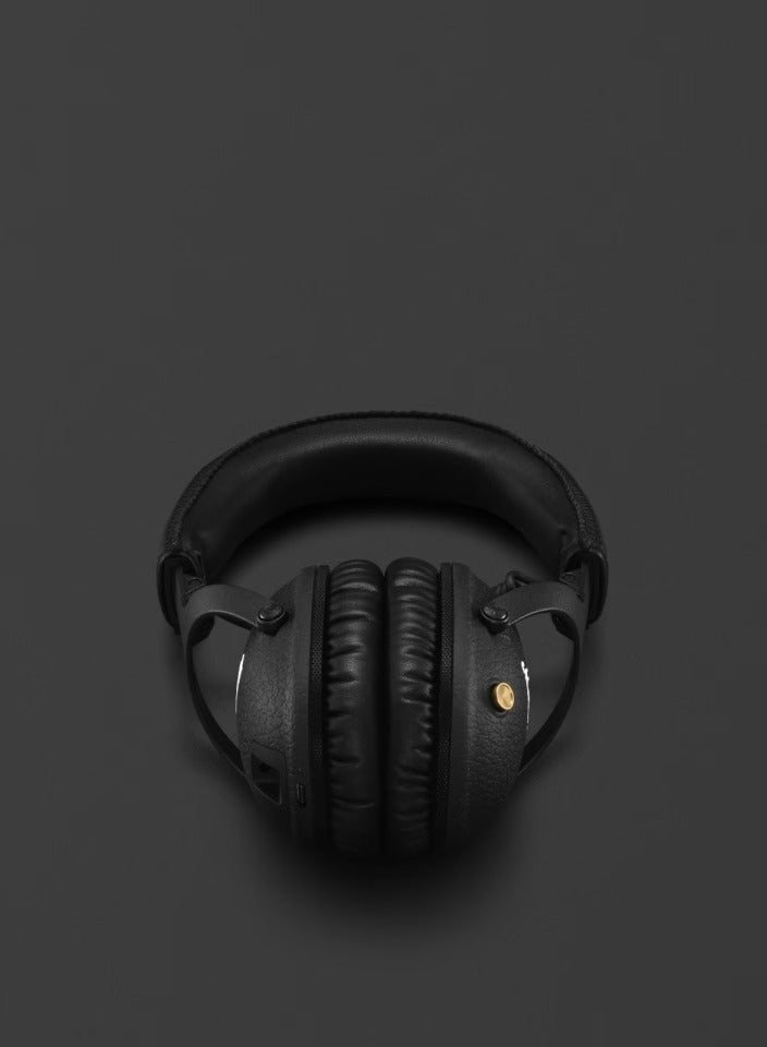 Monitor III A.N.C Headphones With Multi-Directional Control Knob And ANC Button Black