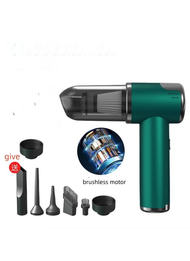 Wireless Handheld Portable Vacuum Cleaner With Strong Suction And Multiple Suction Heads Can Be Charged And Powerful Vehicle Vacuum Cleaners Compressed The Air, And Brushless Motors Are Suitable For Family, Offices, And Car Cleaning