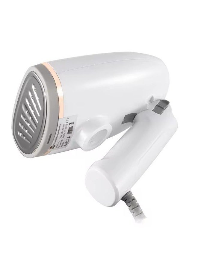 Handheld Steamer for Clothes, Portable Handheld Steamer, Travel Clothes Steamer, 1500 Watts Strong Power Garment Steamer with 260ml Tank, Steam Iron, Foldable Steamer, Suitable for A Variety of Fabrics (White)