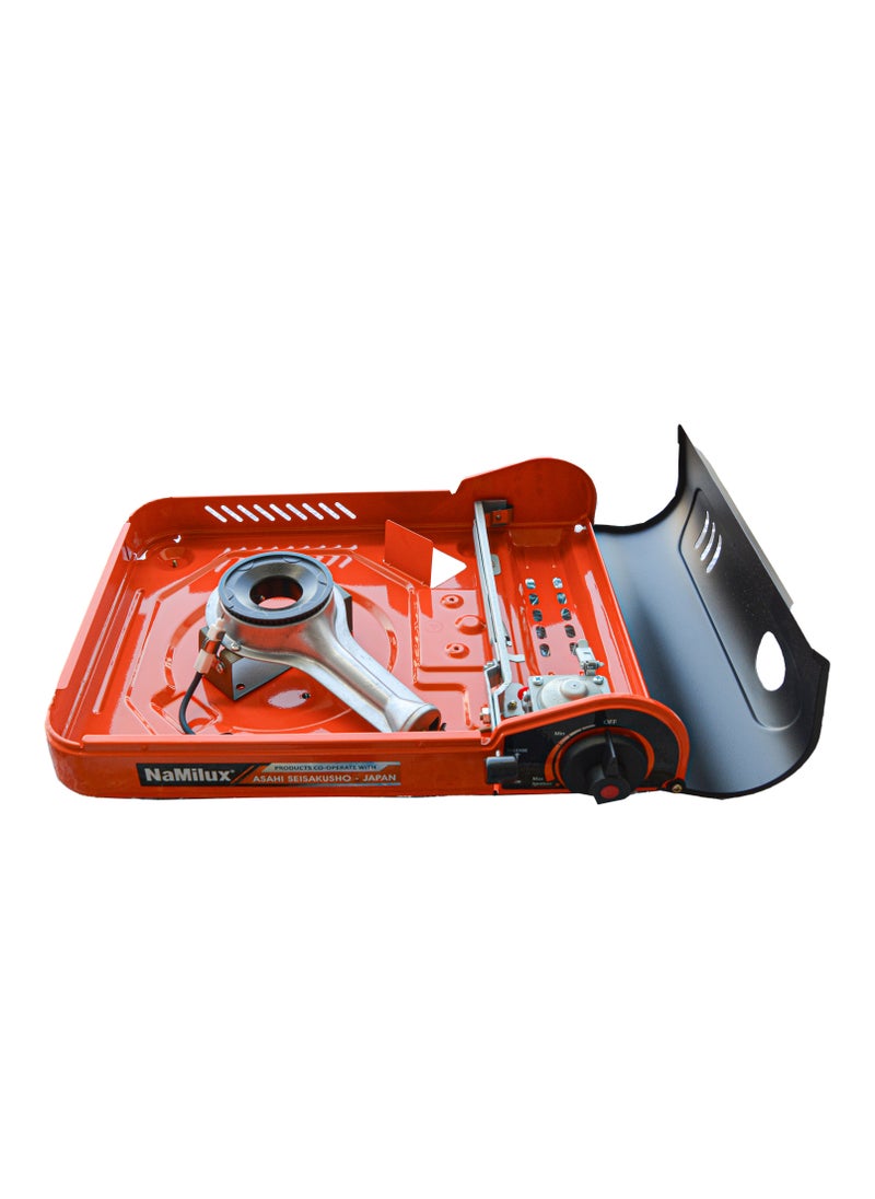 Portable Gas Stove for Camping and Outdoor Cooking Automatic Heat Control with Bag Gas is not included