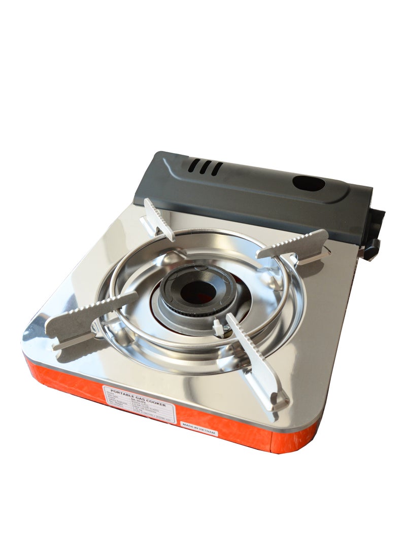 Portable Gas Stove for Camping and Outdoor Cooking Automatic Heat Control with Bag Gas is not included