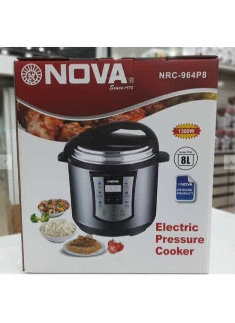 NOVA MULTI FUNCTION PRESSURE COOKER NRC-964P8