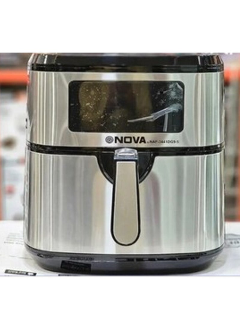 Air Fryer Black & Silver, 9.2 Litre,Nova NAF-3441DG9-5