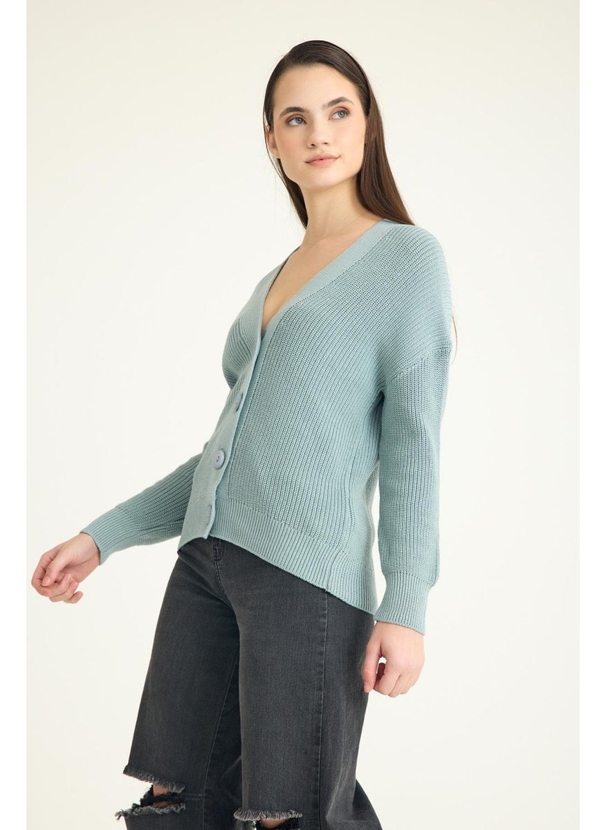 Camaieu Buttoned Women's Cardigan