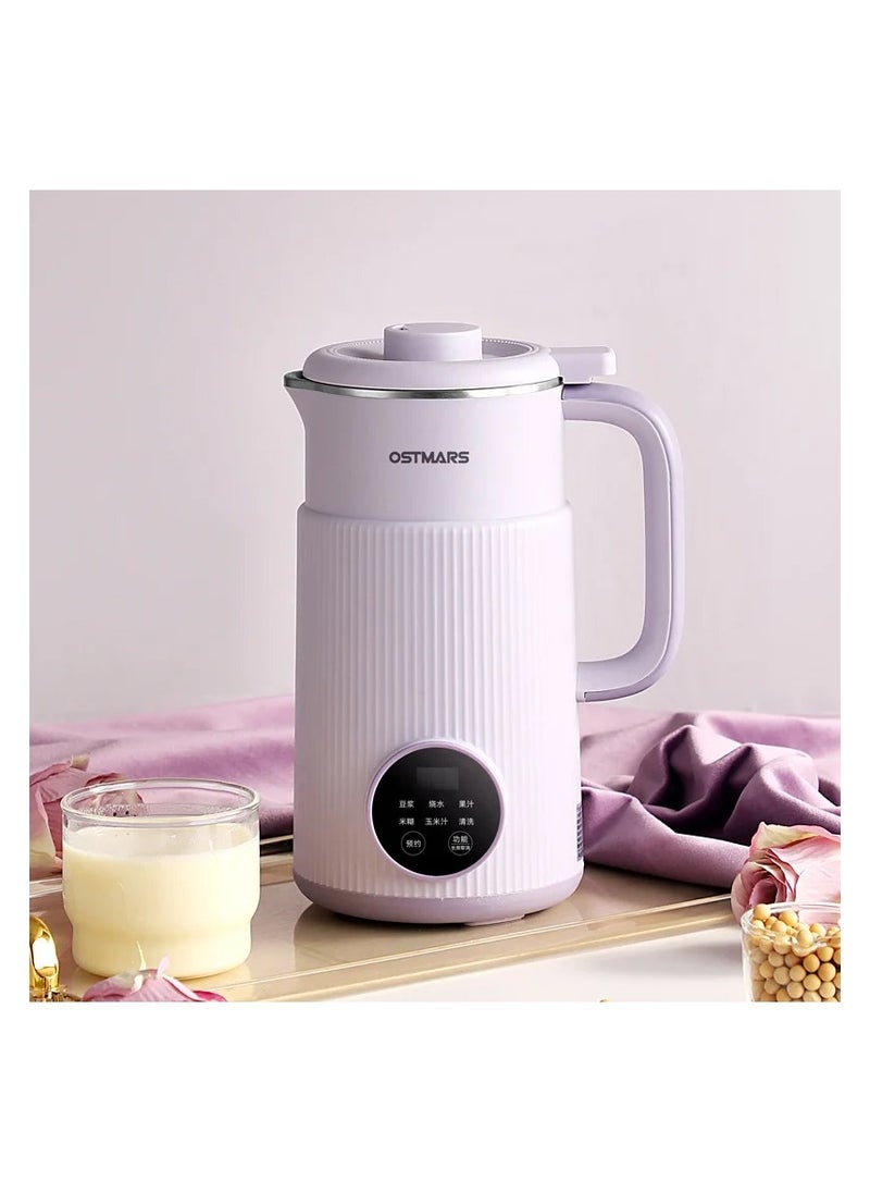 800ML Soybean Milk Machine Filter-free Fresh Juice Blender Soy Milk Maker Food Processor Wall Breaking Automatic Heating Cooking