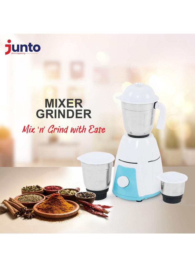 Junto Electric Mixer Grinder 750 Watts, with Hybrid Motor