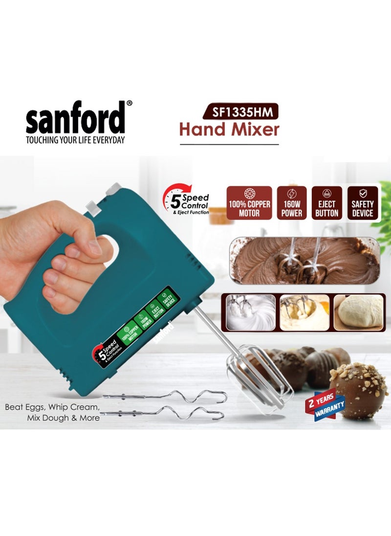 SANFORD Hand Mixer SF1335HM Green