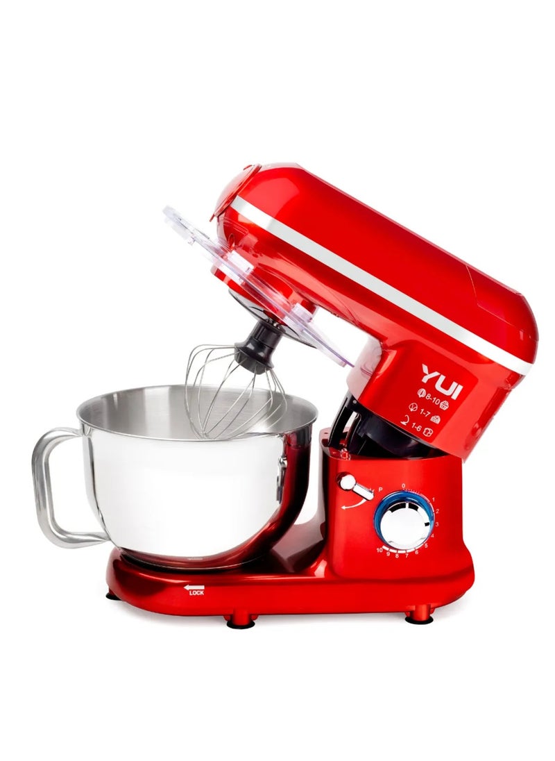 M120 Multi-Functional Stand Mixer 1300W - Turbo Speed & Dough Hook for Perfect Mixing