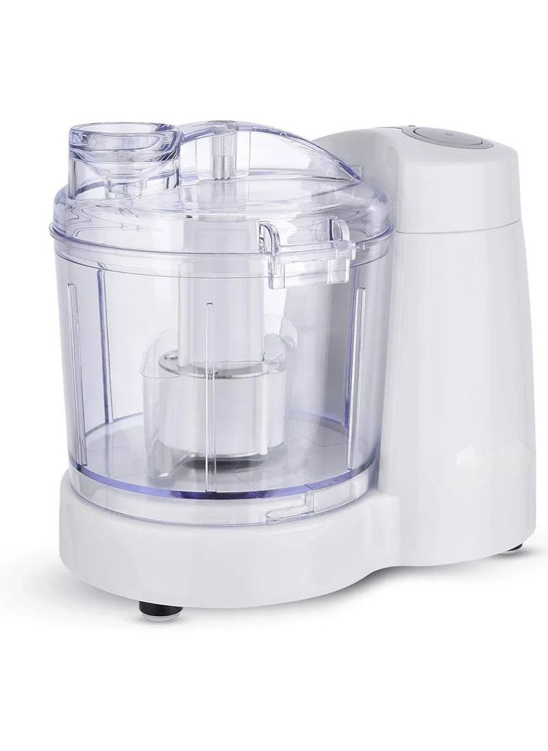 Dominion 1.5 Cup - Electric Mini Food Chopper - Vegetable & Fruit Cutter - Premium Stainless Steel Blades with Safety Lock Cover.