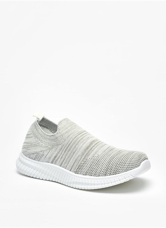 Women's Mesh Detail Slip-On Sports Shoes