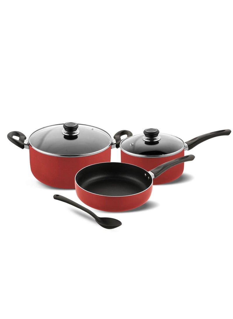 Salford 6 pcs Nonstick Cookware Set with Cool Touch Bakelite Handles