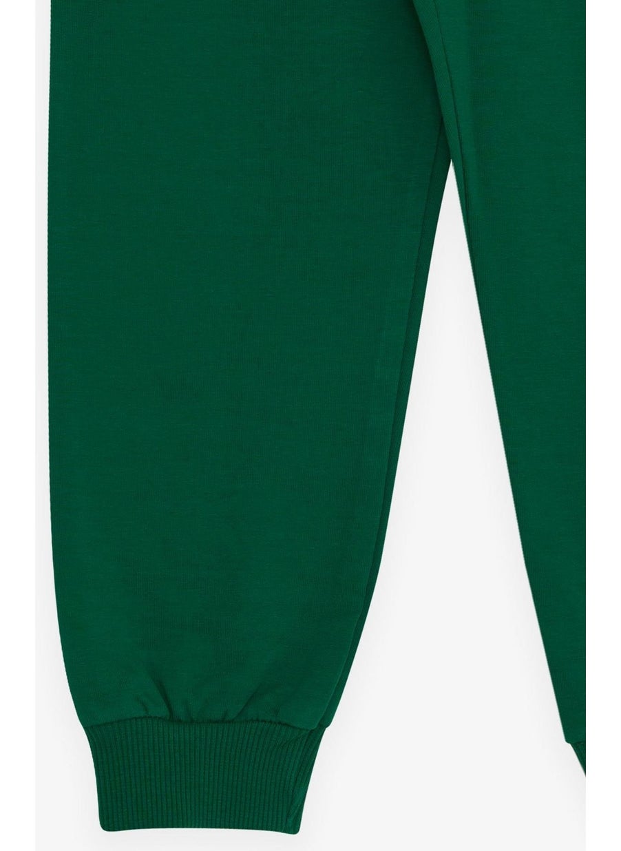 Breeze Boy's Sweatpants with Pocket, Age 3-8, Green