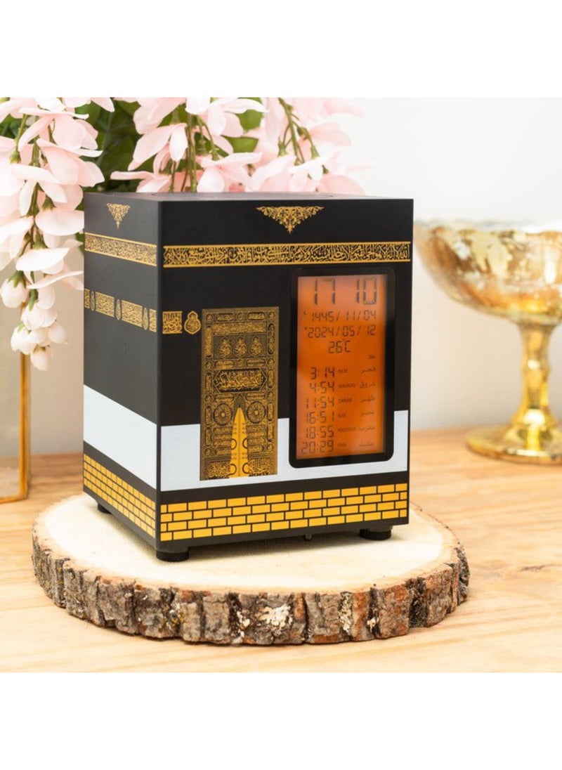 Azan Clock with Salah Reminder Quran Recitation and Translation in Multiple Languages.