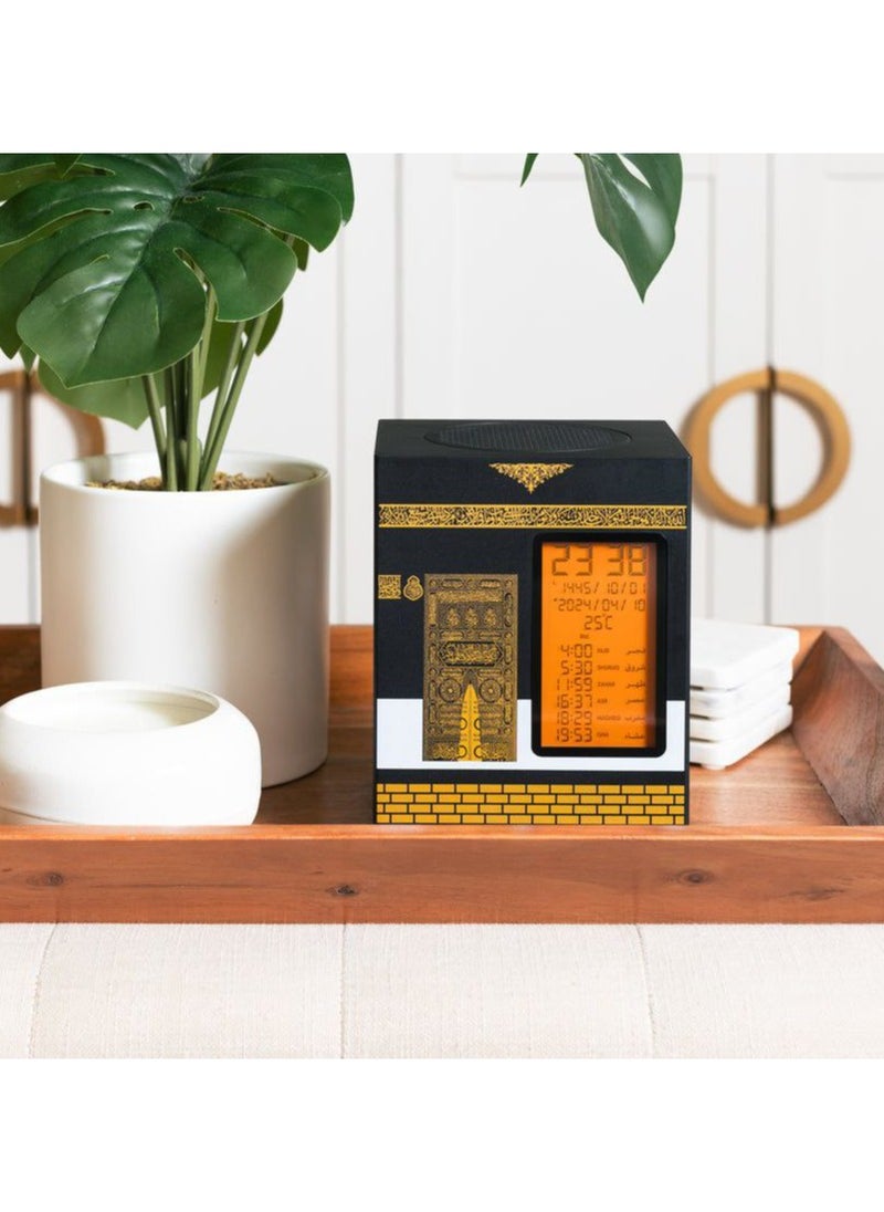 Azan Clock with Salah Reminder Quran Recitation and Translation in Multiple Languages.