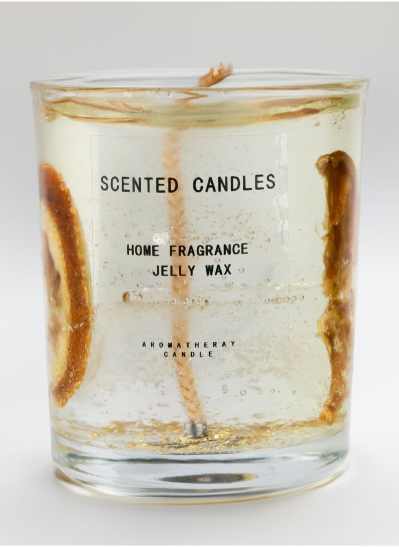 Transparent scented wax with a distinctive orange blossom fragrance