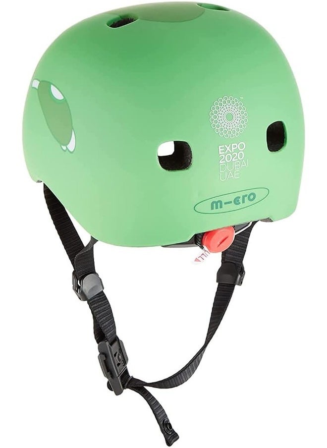 Micro Helmet Terra M (Expo 2020) | Kids Helmet | Bike Helmets | Kick Scooter Helmets | Sports Helmet for Kids Boys and Girls of Age 6-15 Years with Adjustable Straps