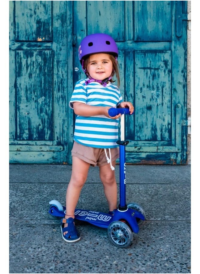 Micro Scooters | Mini Micro 2 Grow LED 4in1 Toddler's Trike | Handlebar Adjustable | Foldable | Lightweight | Boys & Girls | 1-6yrs | Pink