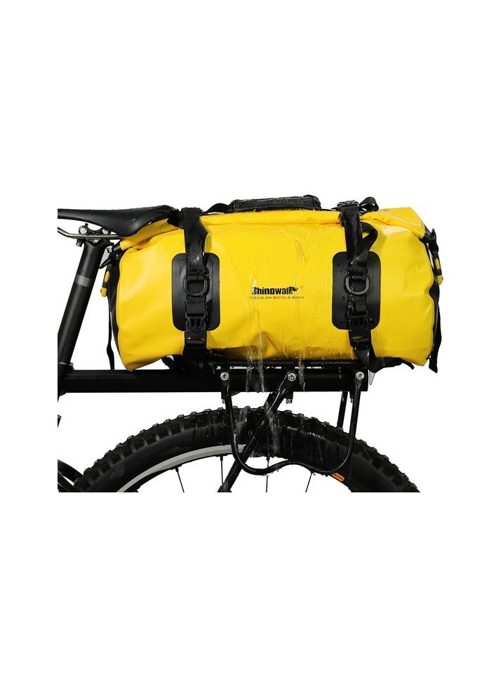 20L Waterproof sports bag multifunctional bike Sizes:39 × 32 × 5cm Colour:Yellow