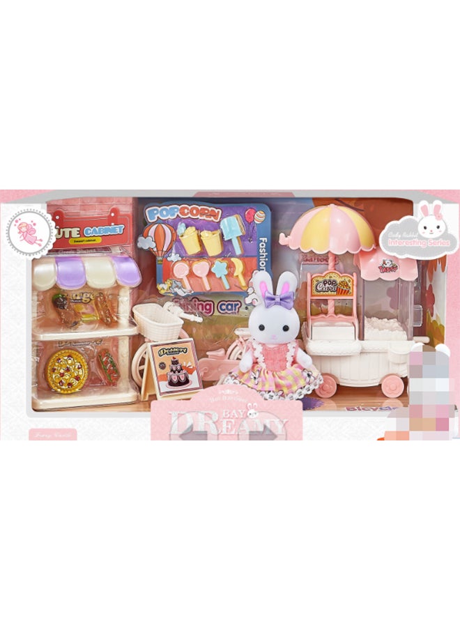 Role Play Series Bunny Dessert Car Big Set