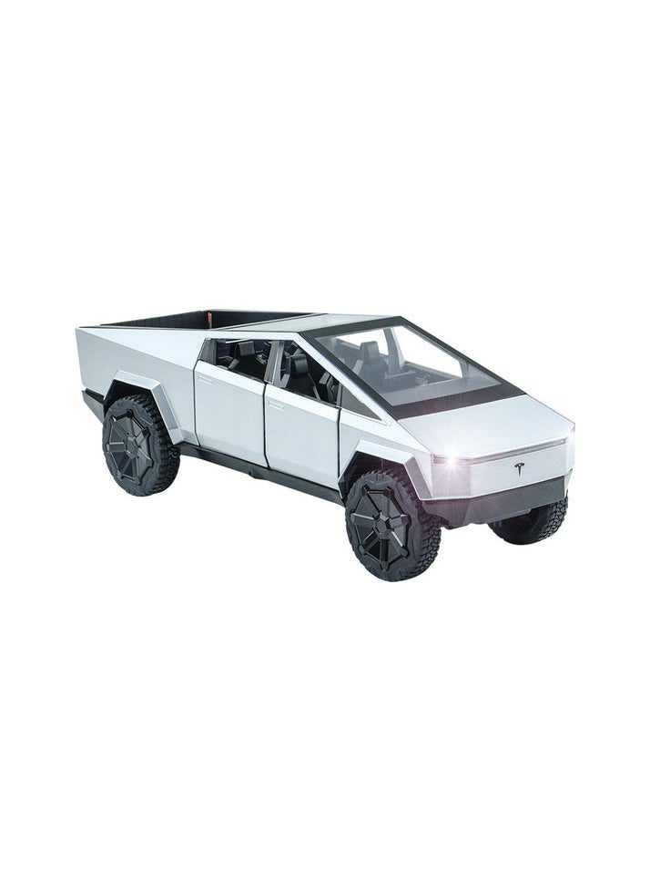 Tesla Cybertruck 1:24 model model car Colour:Open beige Sizes:100 x 180 cm