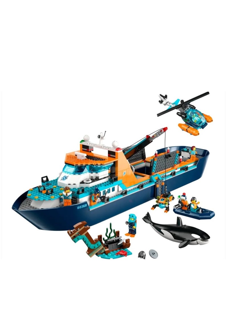 LEGO City Arctic Explorer Ship 60368 Building Set