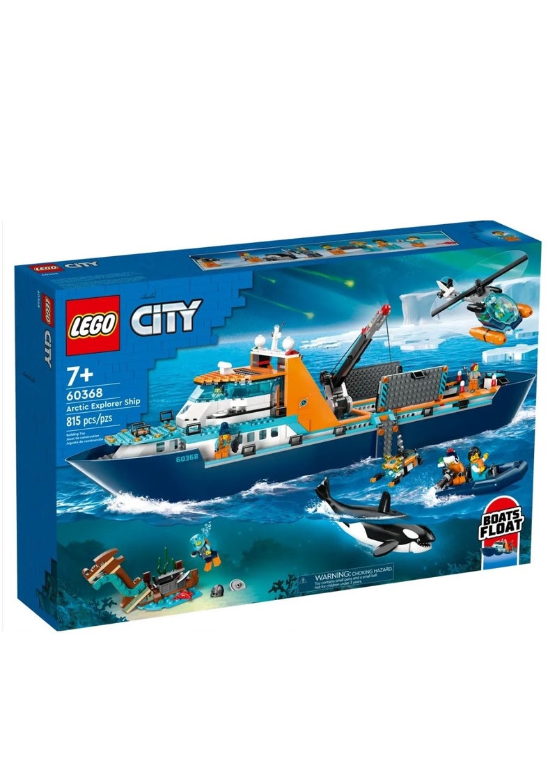 LEGO City Arctic Explorer Ship 60368 Building Set