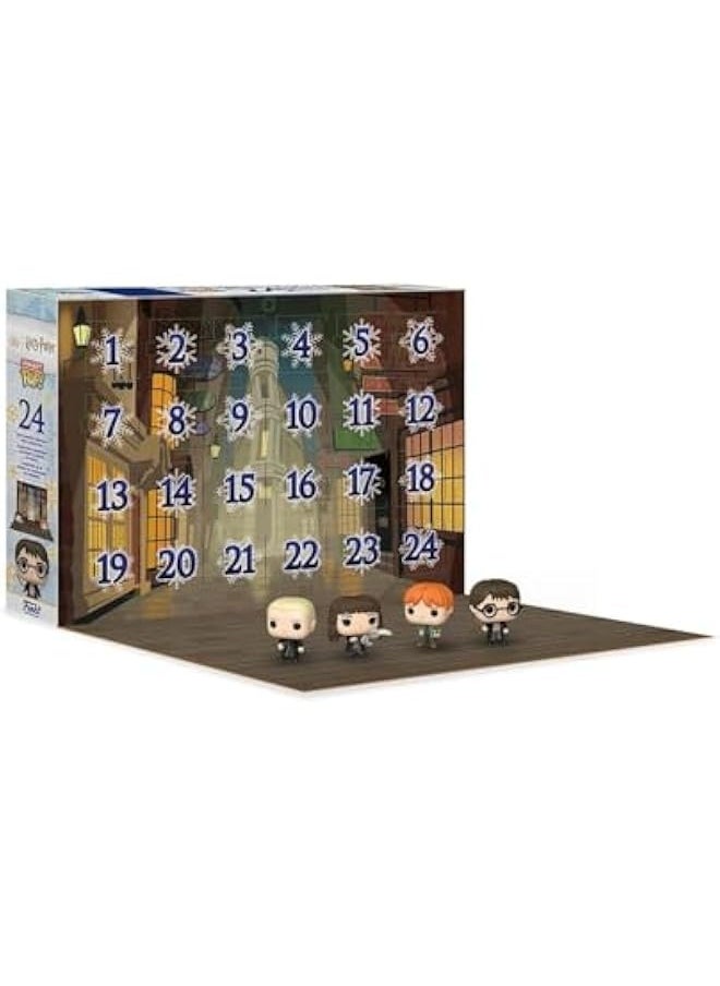 Advent Calendar: Harry Potter - Rubeus Hagrid - 24 Days Of Surprise - Collectable Vinyl Mini Figures - Mystery Box - Gift Idea - Holiday Xmas for Girls, Boys & Kids - Christmas Countdown