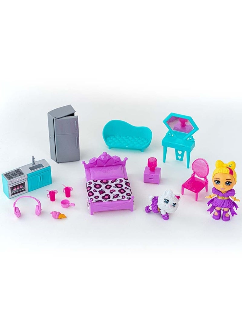 Love Diana Fashion Fabulous Magic Music Castle Playset