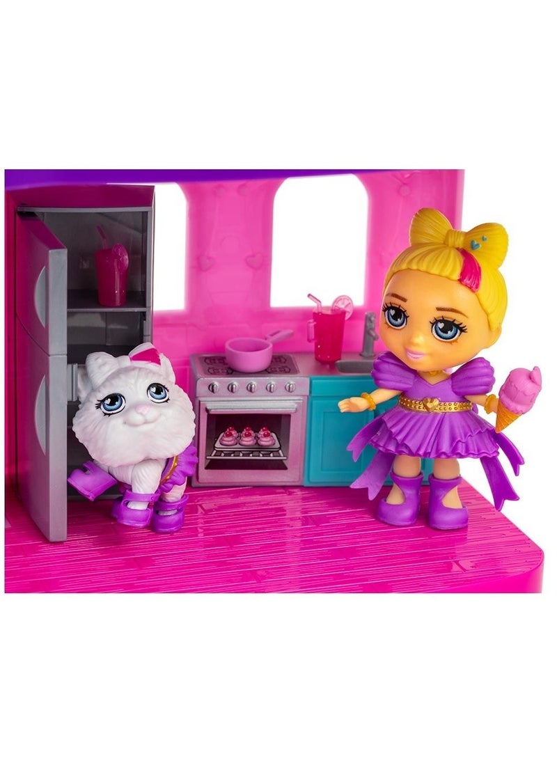 Love Diana Fashion Fabulous Magic Music Castle Playset