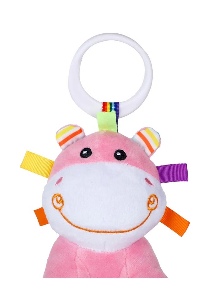 Factory Price Carly Animal Stuffed Plush Toys With Music Function - Hippo