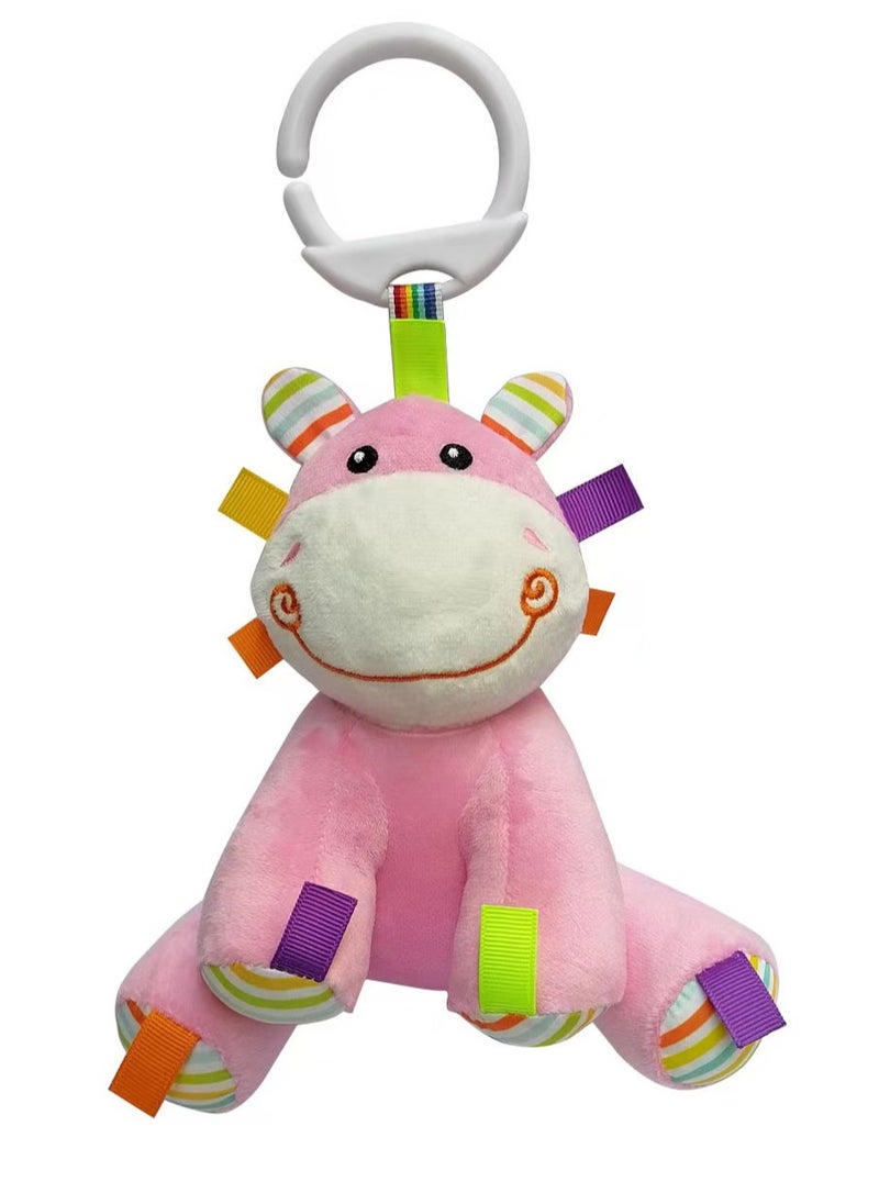 Factory Price Carly Animal Stuffed Plush Toys With Music Function - Hippo