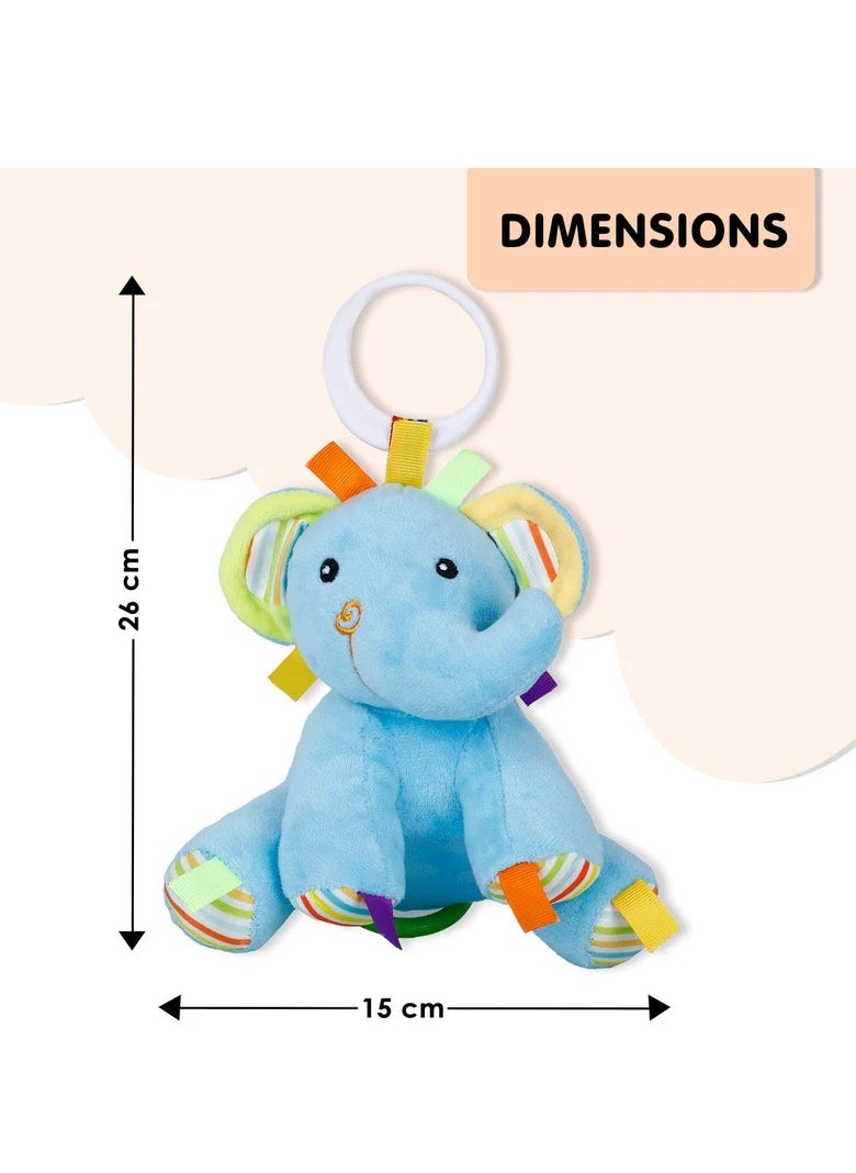 Factory Price Carly Animal Stuffed Plush Toys With Music Function - Elephant