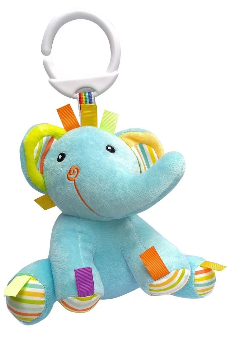 Factory Price Carly Animal Stuffed Plush Toys With Music Function - Elephant