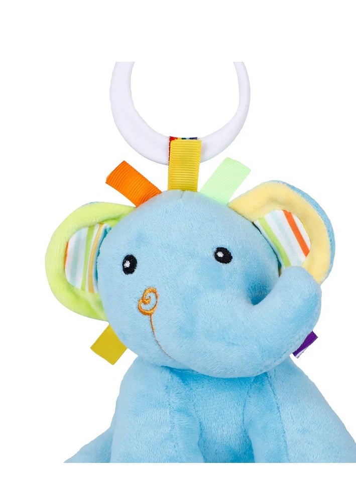 Factory Price Carly Animal Stuffed Plush Toys With Music Function - Elephant