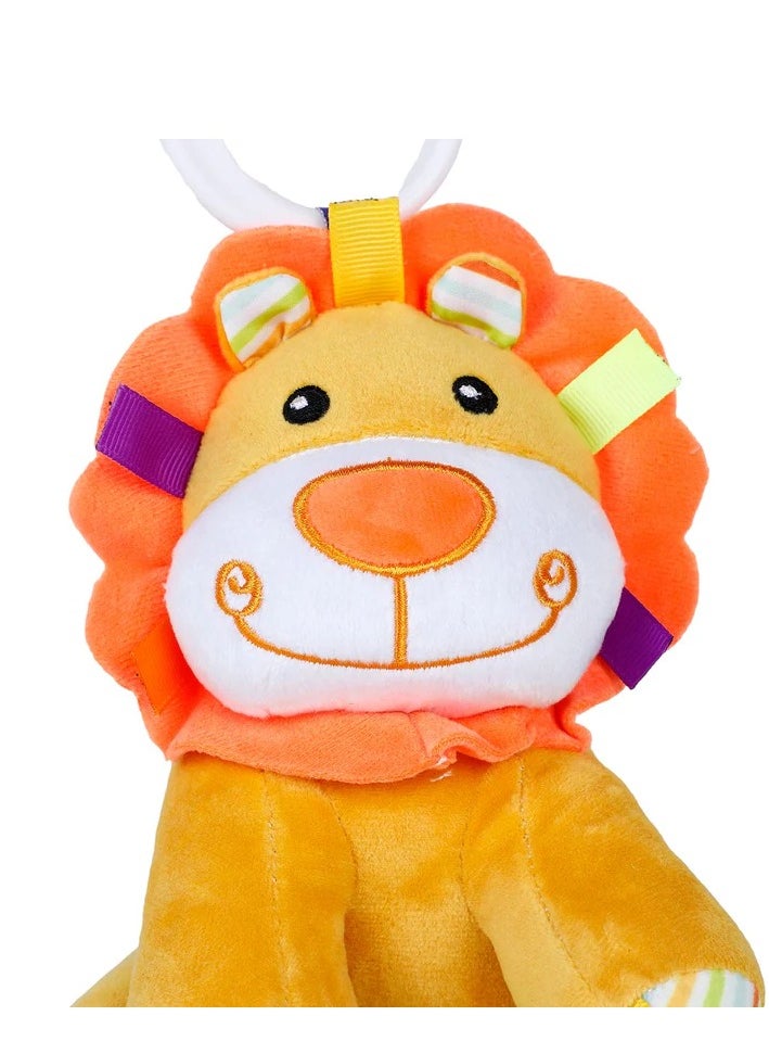 Factory Price Carly Animal Stuffed Plush Toys With Music Function - Lion