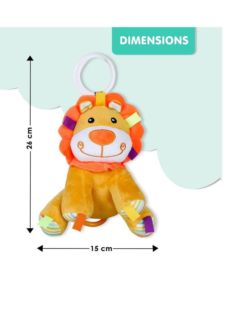 Factory Price Carly Animal Stuffed Plush Toys With Music Function - Lion