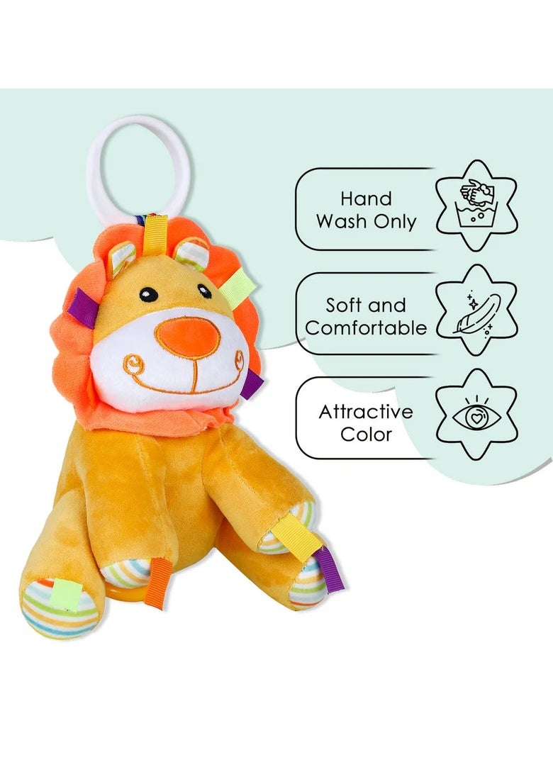 Factory Price Carly Animal Stuffed Plush Toys With Music Function - Lion