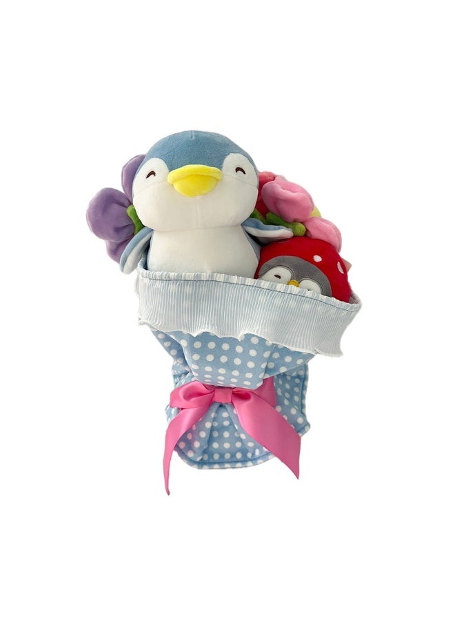 Mini Family Big Bouquet Plush Toy(Mini Pen)