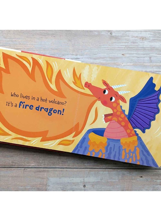 Touch & Feel Dragons Silicon Board Book