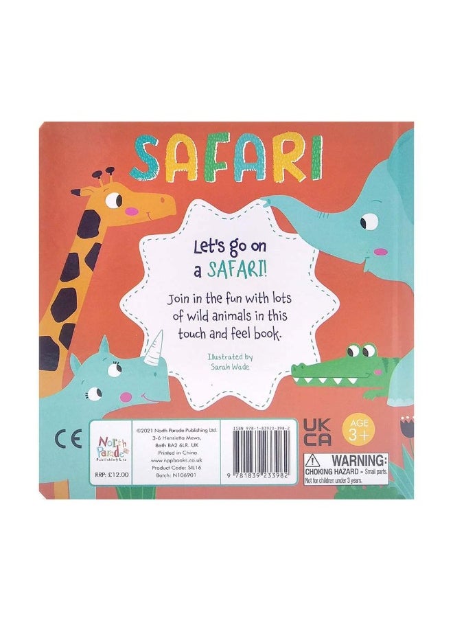 Touch & Feel Safari Silicon Board Book