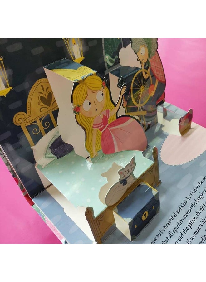 Fairy Tale Sleeping Beauty Pop-Up Hardcover Book (12 Pages)