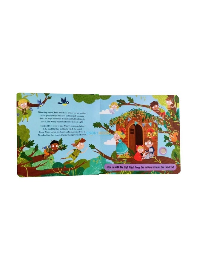 Fairy Tale Peter Pan a Story Sound Book (12 Pages)