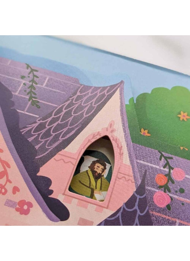 Fairy Tale Sleeping Beauty Die-Cut Board Book (12 Pages)